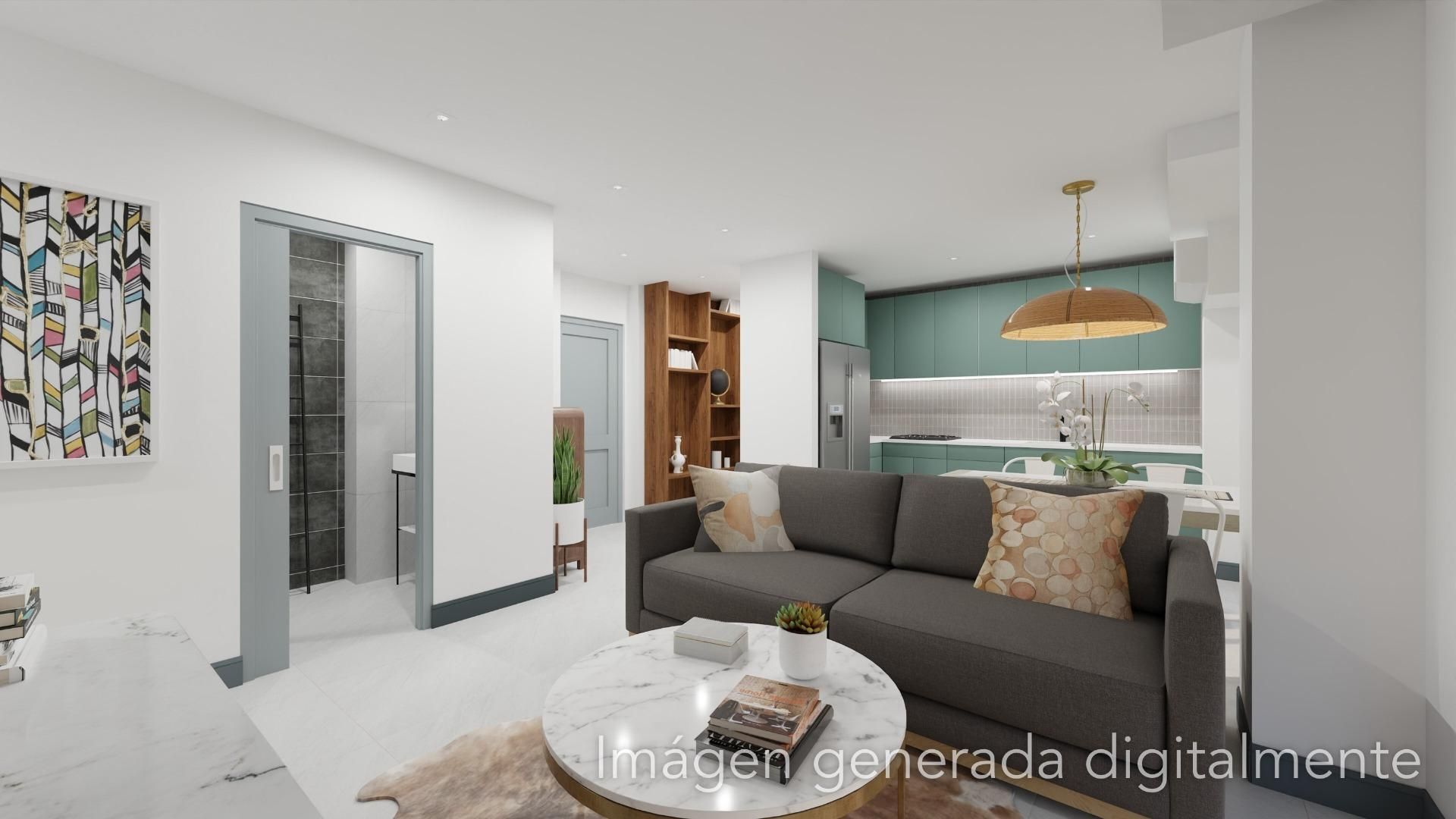 Sala d'estar de Pis en venda en Mollet del Vallès amb Aire condicionat i Balcó