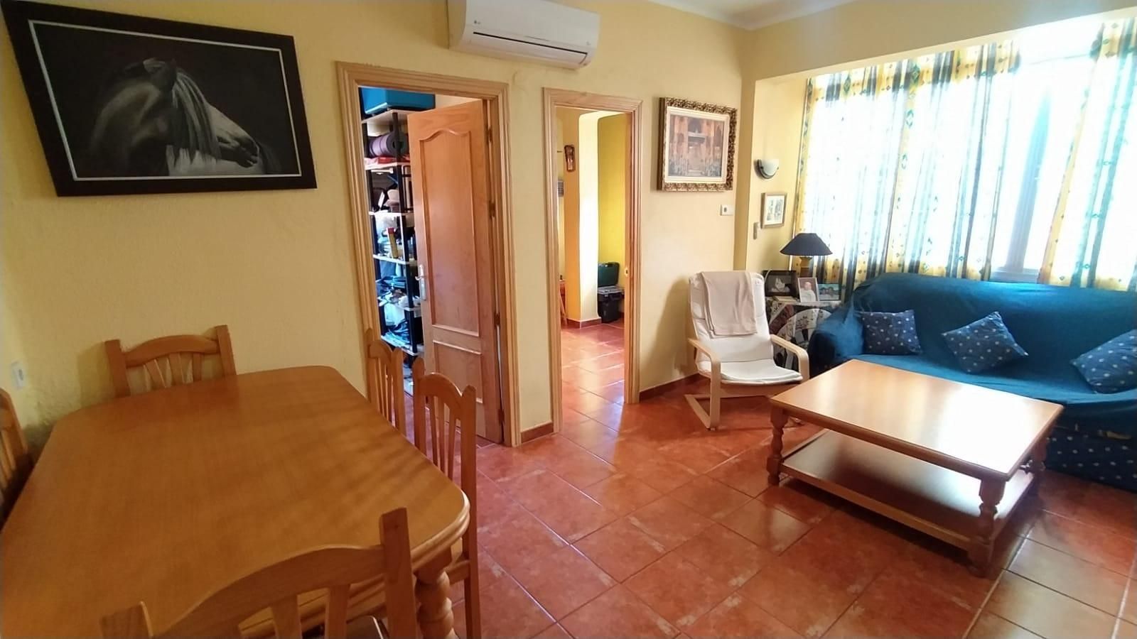 Sala d'estar de Pis en venda en Málaga Capital amb Aire condicionat i Terrassa