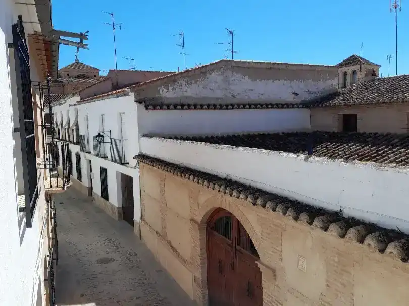 Vista exterior de Casa adosada de lloguer en Almagro amb Aire condicionat, Traster i Moblat