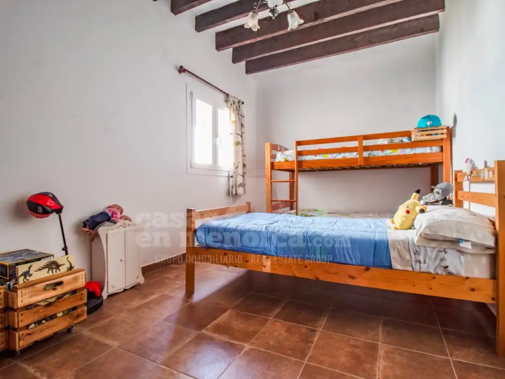 Schlafzimmer von Haus oder Chalet zum Verkauf in Sant Lluís mit Terrasse