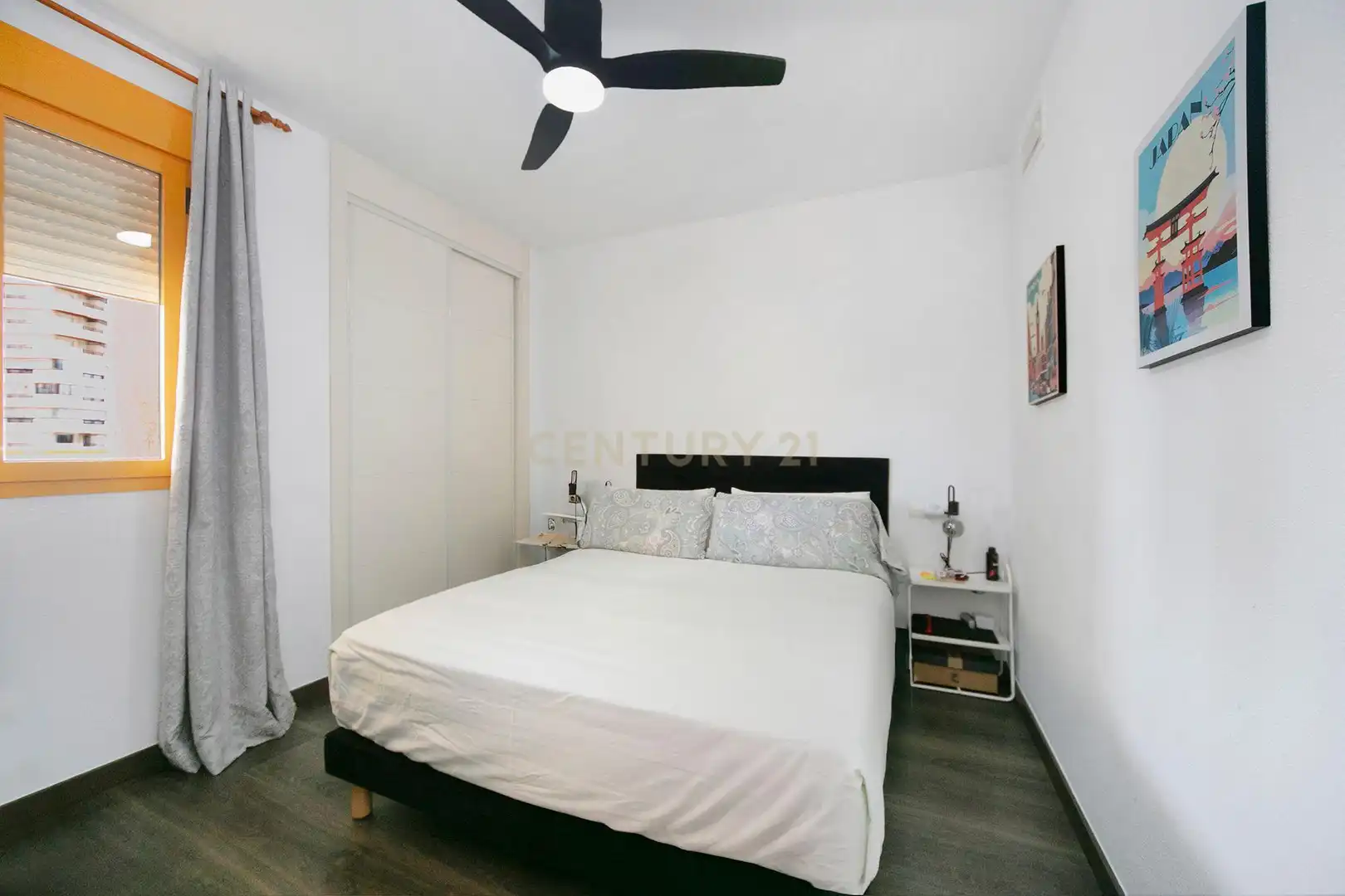 Habitación de Apartamento de alquiler en Calpe / Calp con Aire acondicionado, Lavadora y Microondas