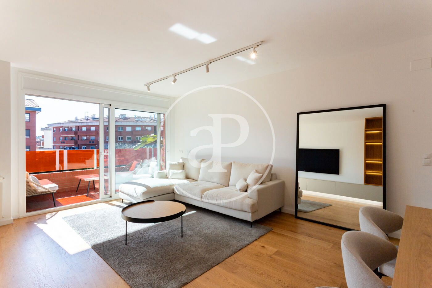 Living room of Flat for sale in Sant Quirze del Vallès  with Heating, Terrace and Storage room