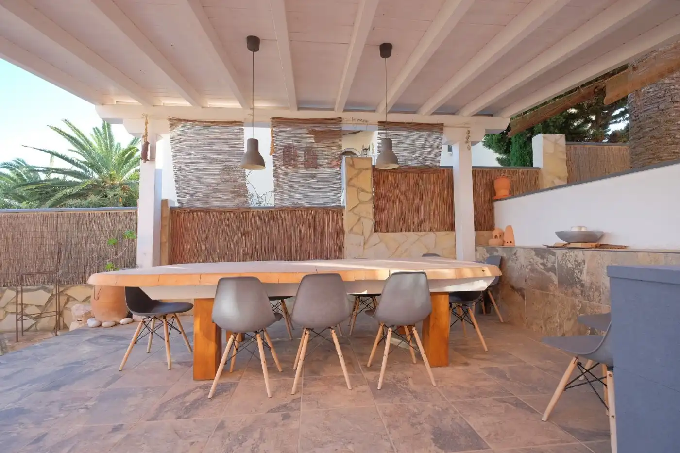 Terrassa de Casa o xalet en venda en Calpe / Calp amb Aire condicionat, Calefacció i Jardí privat