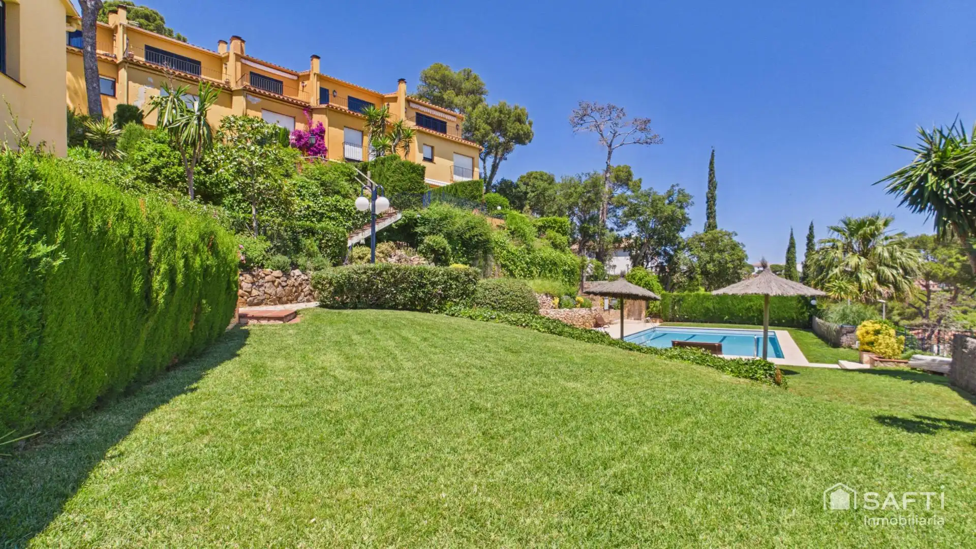 Garden of Detached homes for sale in Palafrugell  with Air Conditioner, Heating and Terrace
