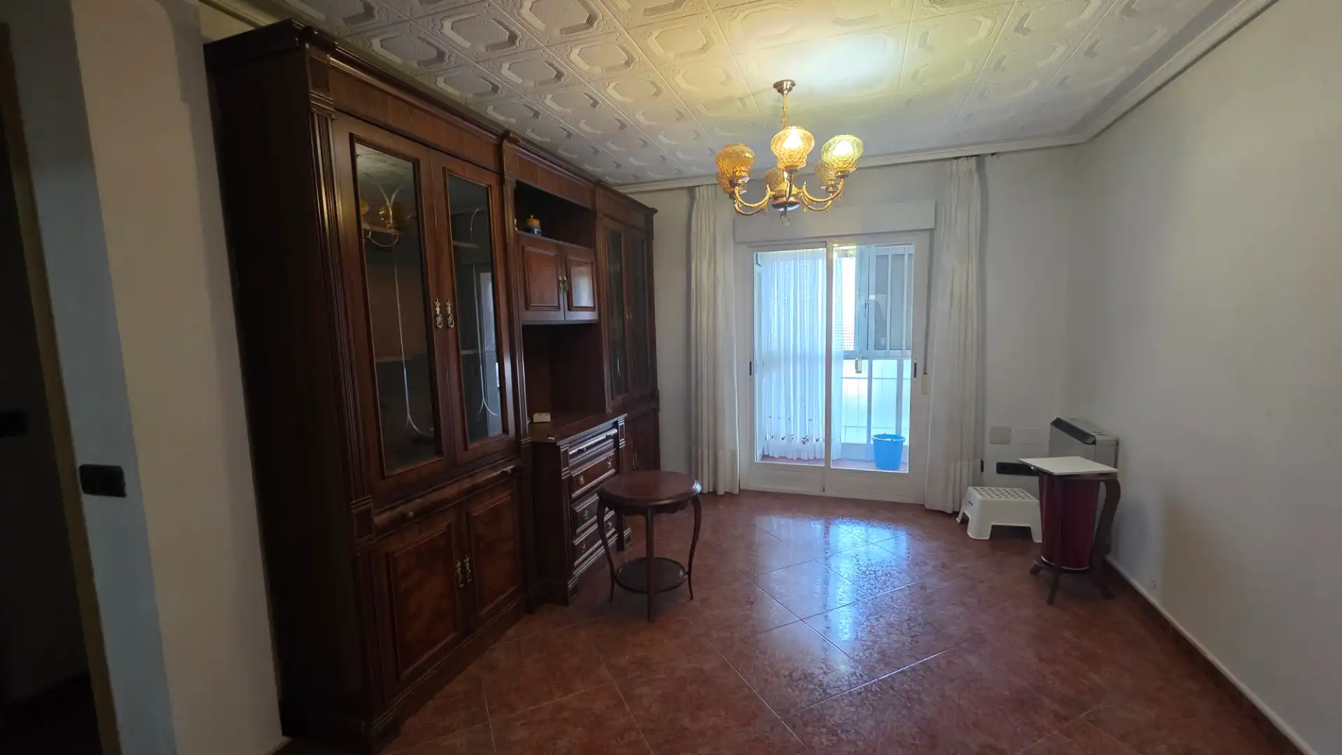 Living room of Flat for sale in Madrid  with Parquet flooring and Terrace