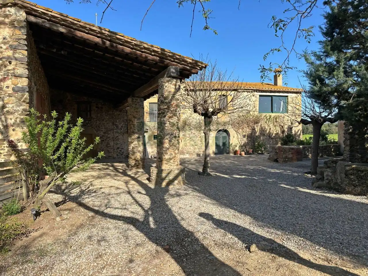 Vista exterior de Finca rústica de lloguer en Blanes amb Calefacció, Jardí privat i Terrassa