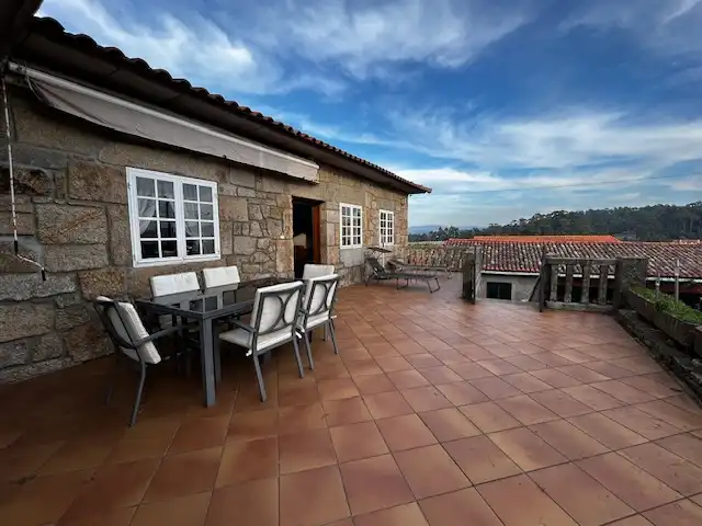 Terrace of Houses for sale in Vilanova de Arousa  with Heating, Private garden and Parquet flooring