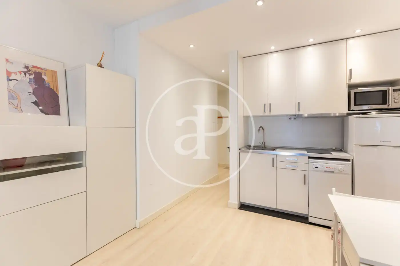 Kitchen of Lofts for rent in Madrid  with Air Conditioner, Heating and Furnished