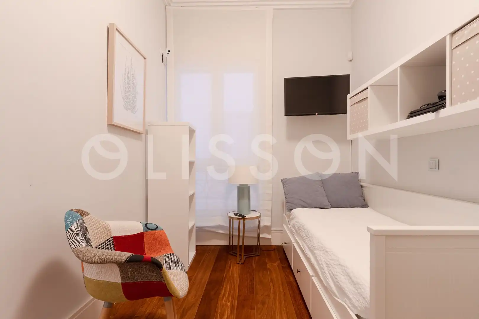 Schlafzimmer von Wohnung zum Verkauf in Madrid mit Klimaanlage, Heizung und Haustechnik