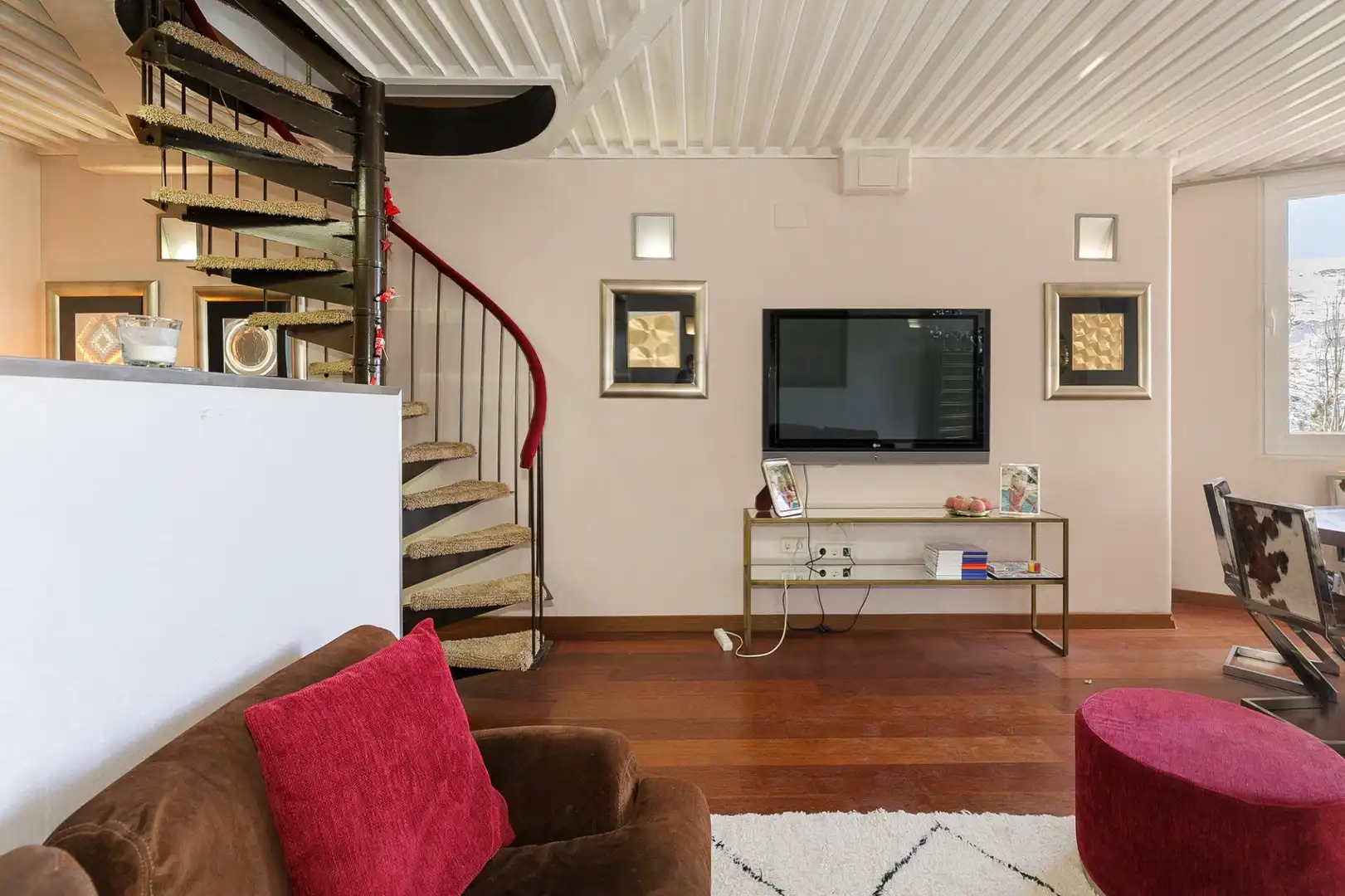 Wohnzimmer von Maisonette zum Verkauf in Sierra Nevada mit Heizung, Parkett und Abstellraum