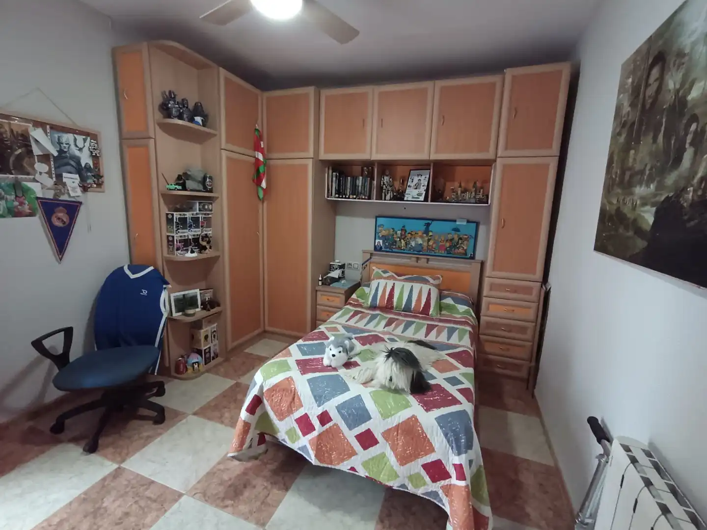 Schlafzimmer von Einfamilien-Reihenhaus zum Verkauf in Jaén mit Klimaanlage, Heizung und Terrasse