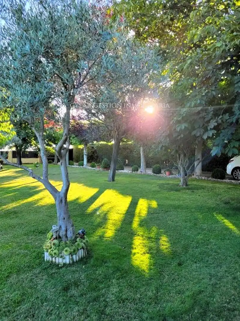 Jardí de Casa o xalet en venda en Castellanos de Villiquera amb Calefacció i Piscina