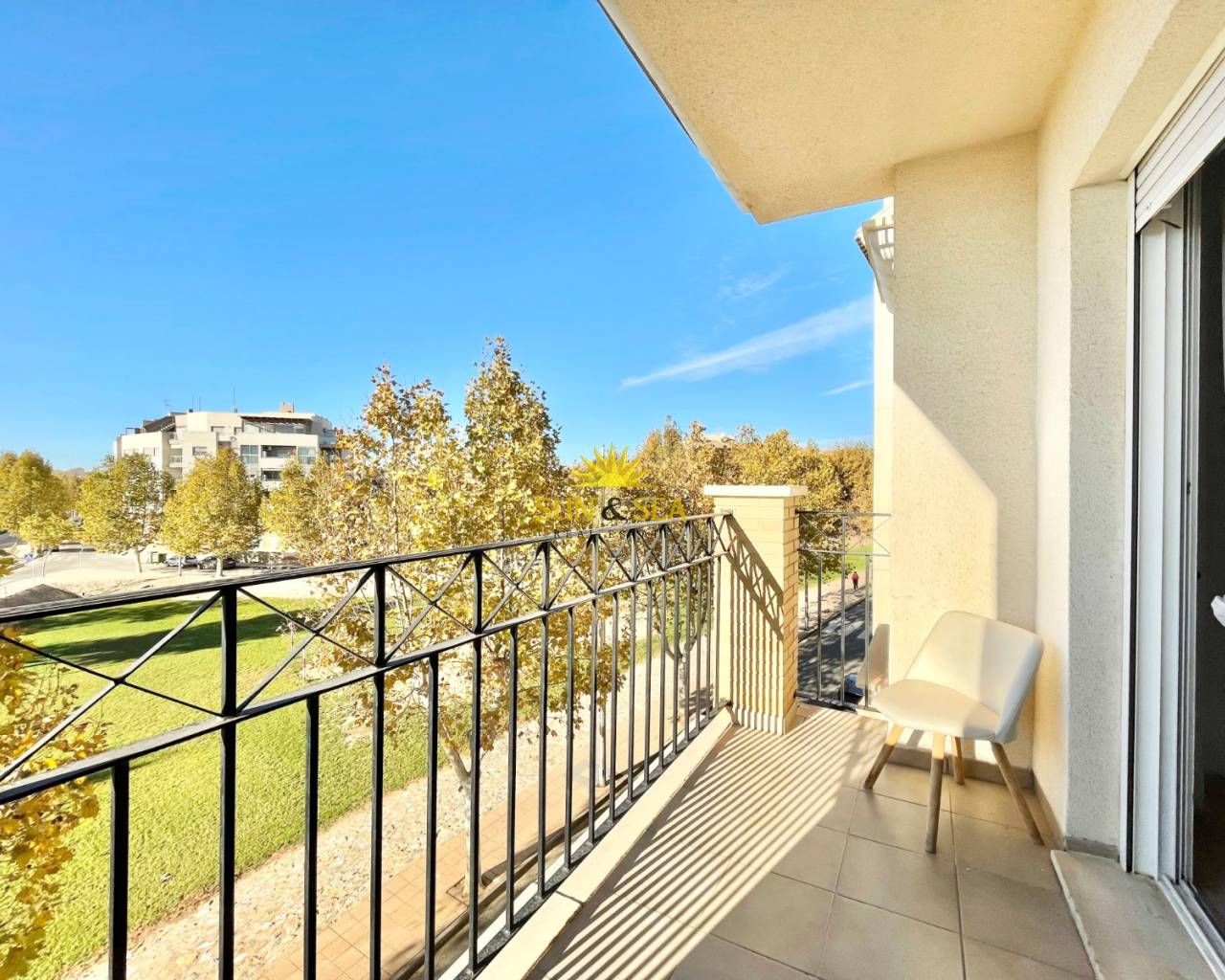 Balcony of Flat to rent in Pilar de la Horadada  with Air Conditioner, Heating and Furnished