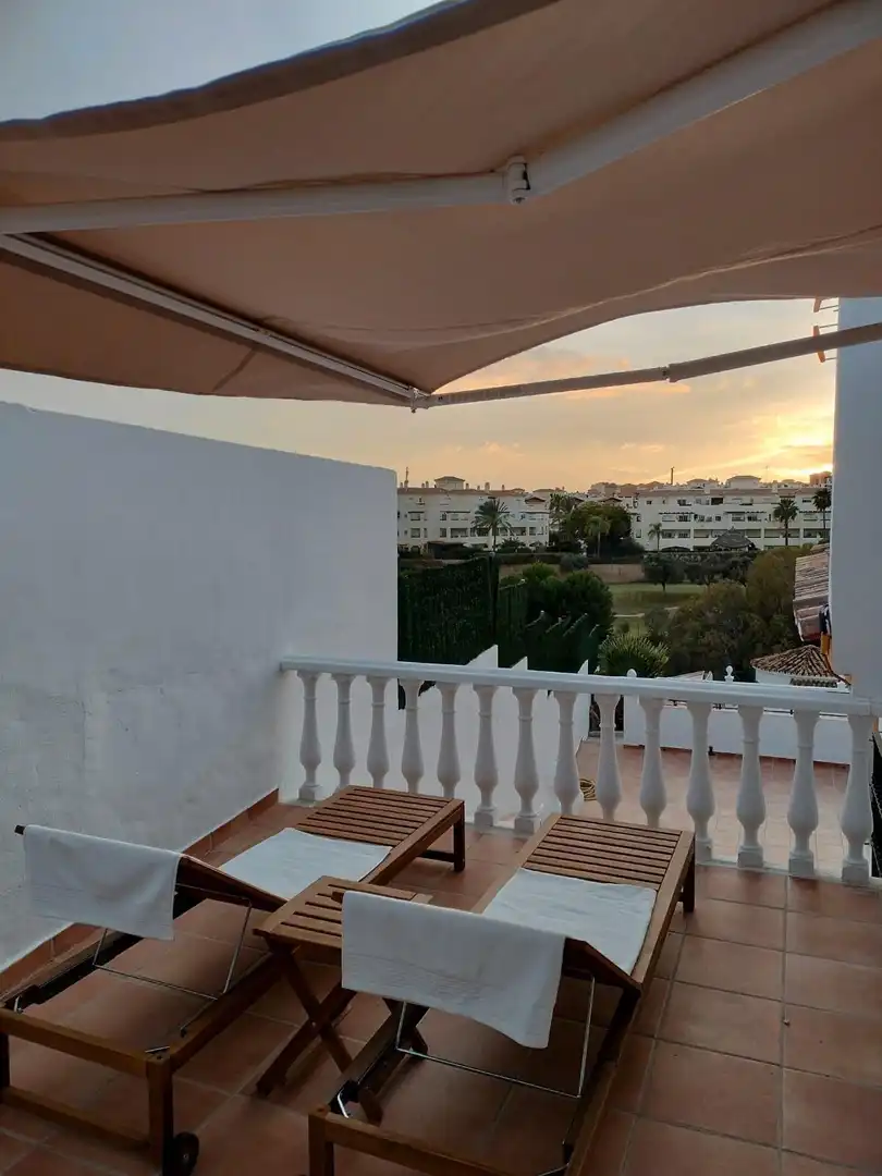 Terraza de Casa o chalet en venta en Benalmádena con Aire acondicionado, Calefacción y Jardín privado