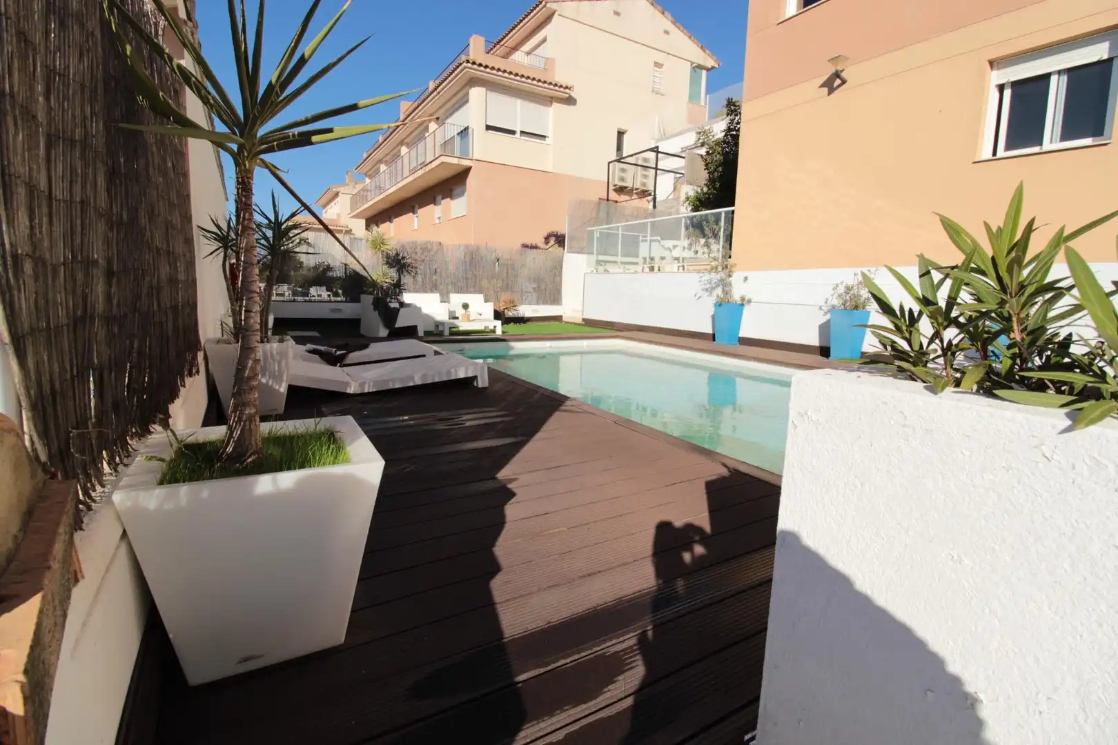 Terrassa de Casa o xalet en venda en Alzira amb Aire condicionat, Jardí privat i Parquet