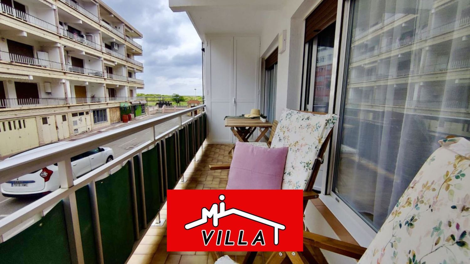 Balcony of Flat for sale in Laredo  with Heating, Parquet flooring and Terrace