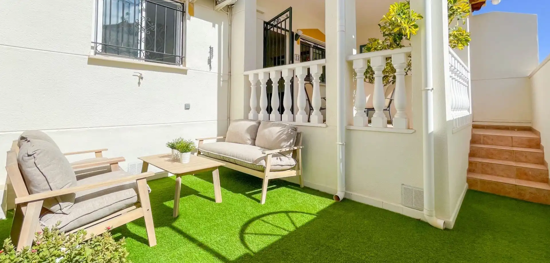Casa rústica con terraza en venta en N/A