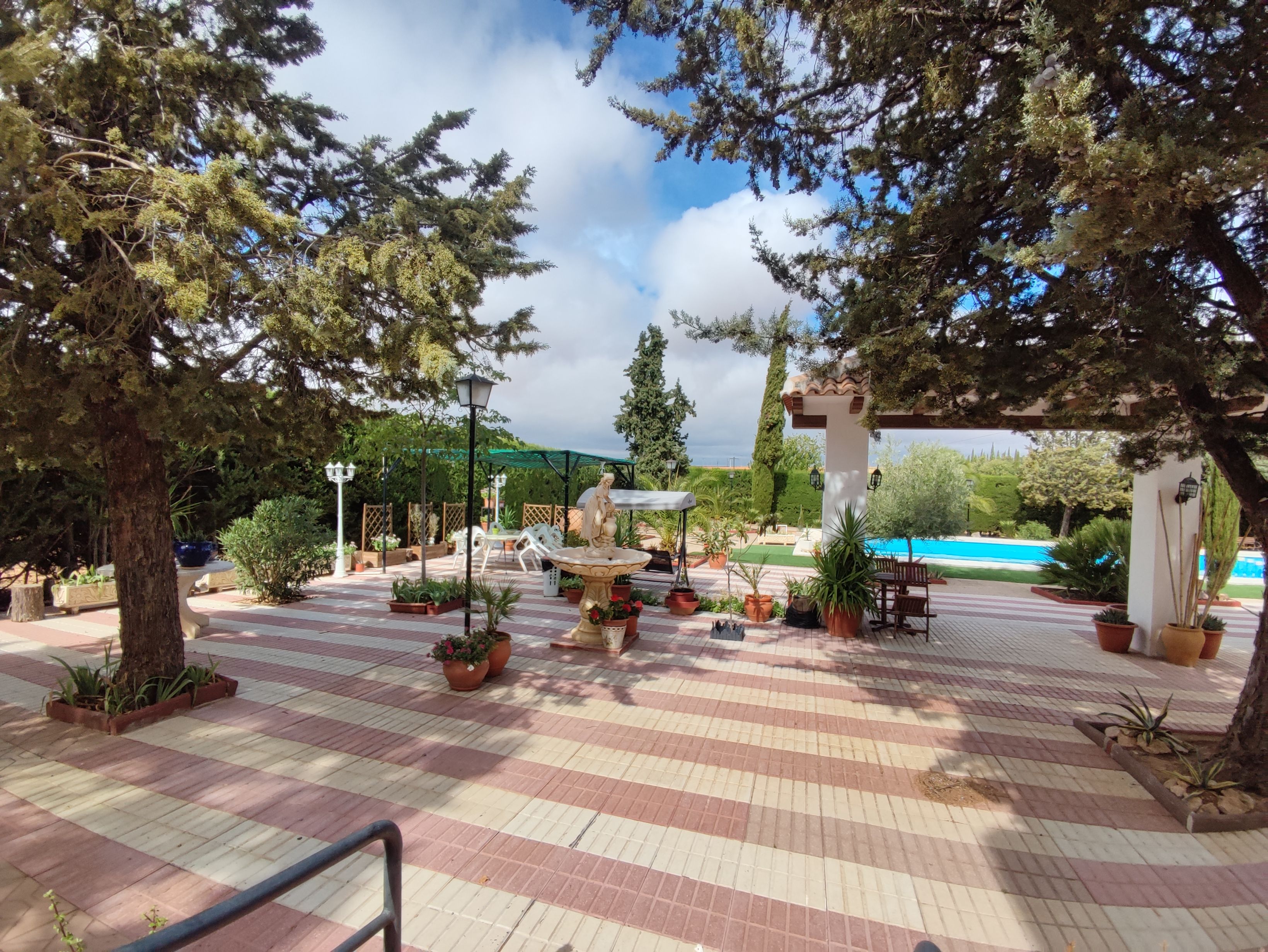 Garden of House or chalet for sale in Pozuelo de Calatrava  with Air Conditioner, Heating and Private garden