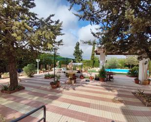 Garden of House or chalet for sale in Pozuelo de Calatrava  with Air Conditioner, Heating and Private garden