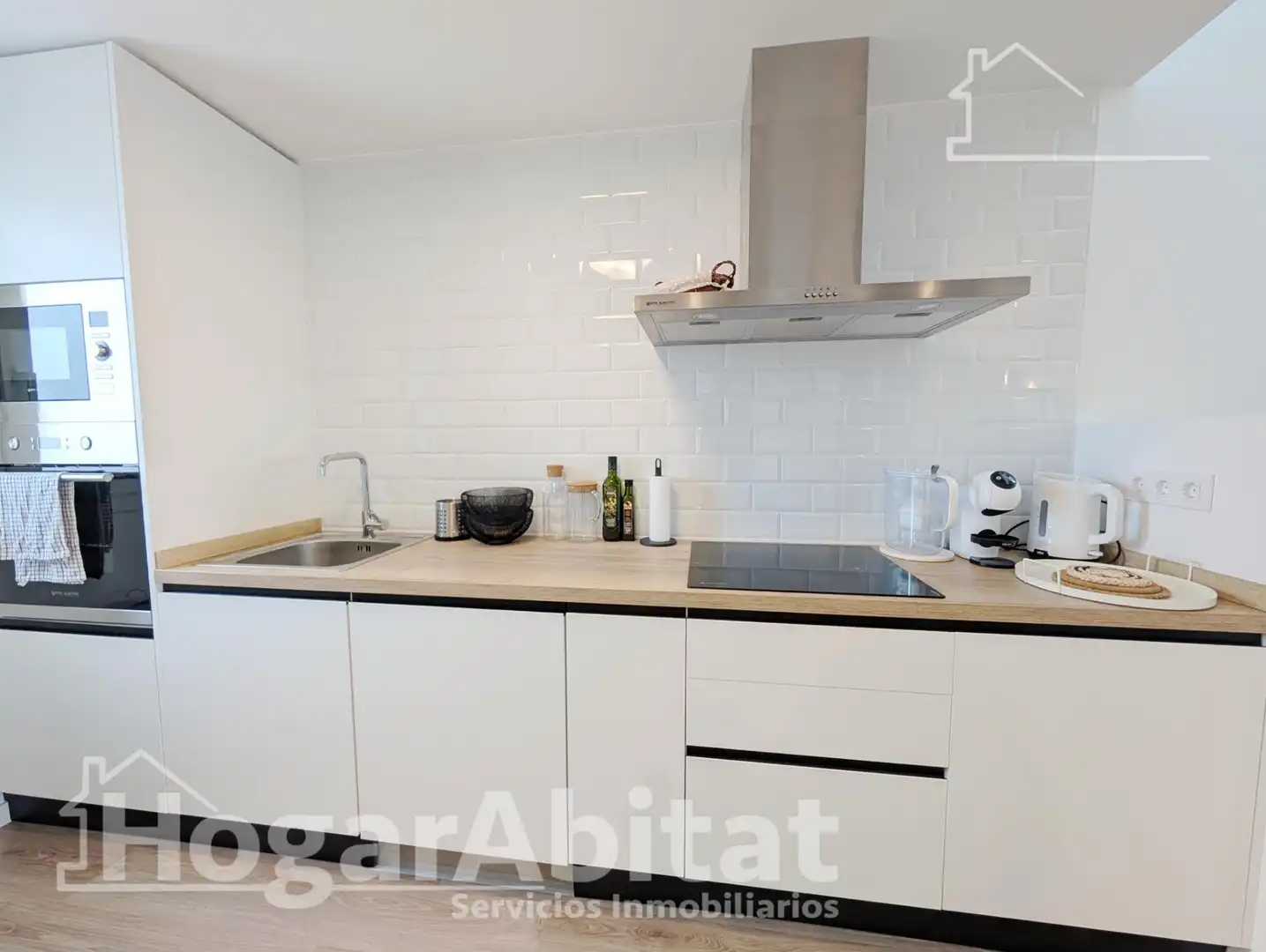 Cocina de Ático en venta en Santa Pola con Aire acondicionado, Parquet y Terraza