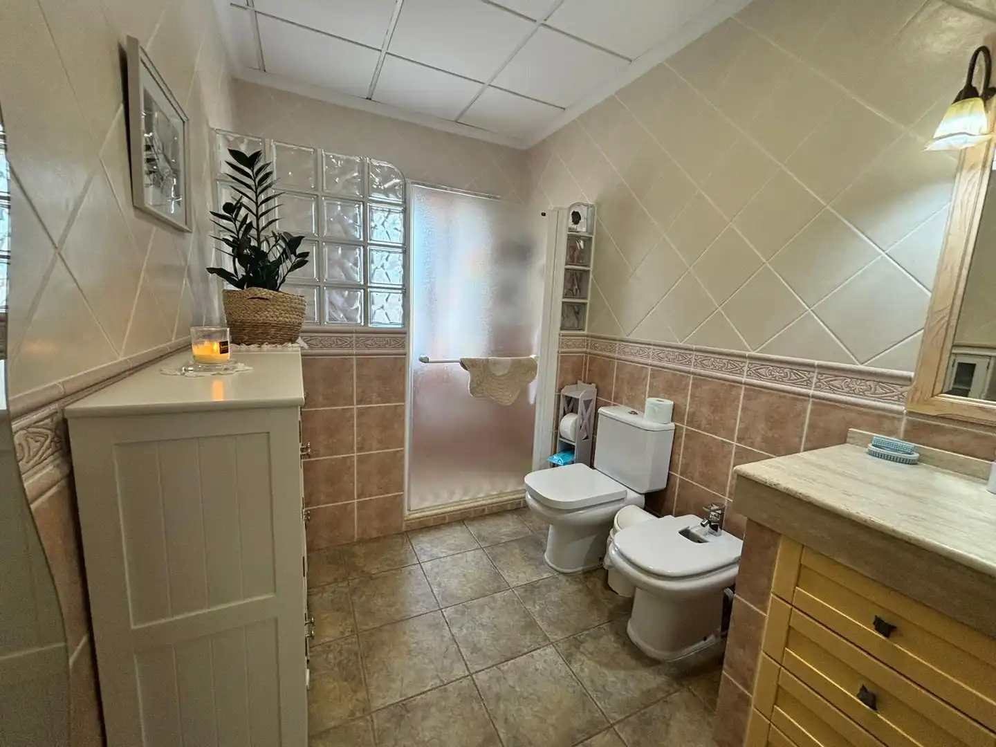 Baño de Casa o chalet en venta en Elche / Elx con Aire acondicionado, Calefacción y Jardín privado