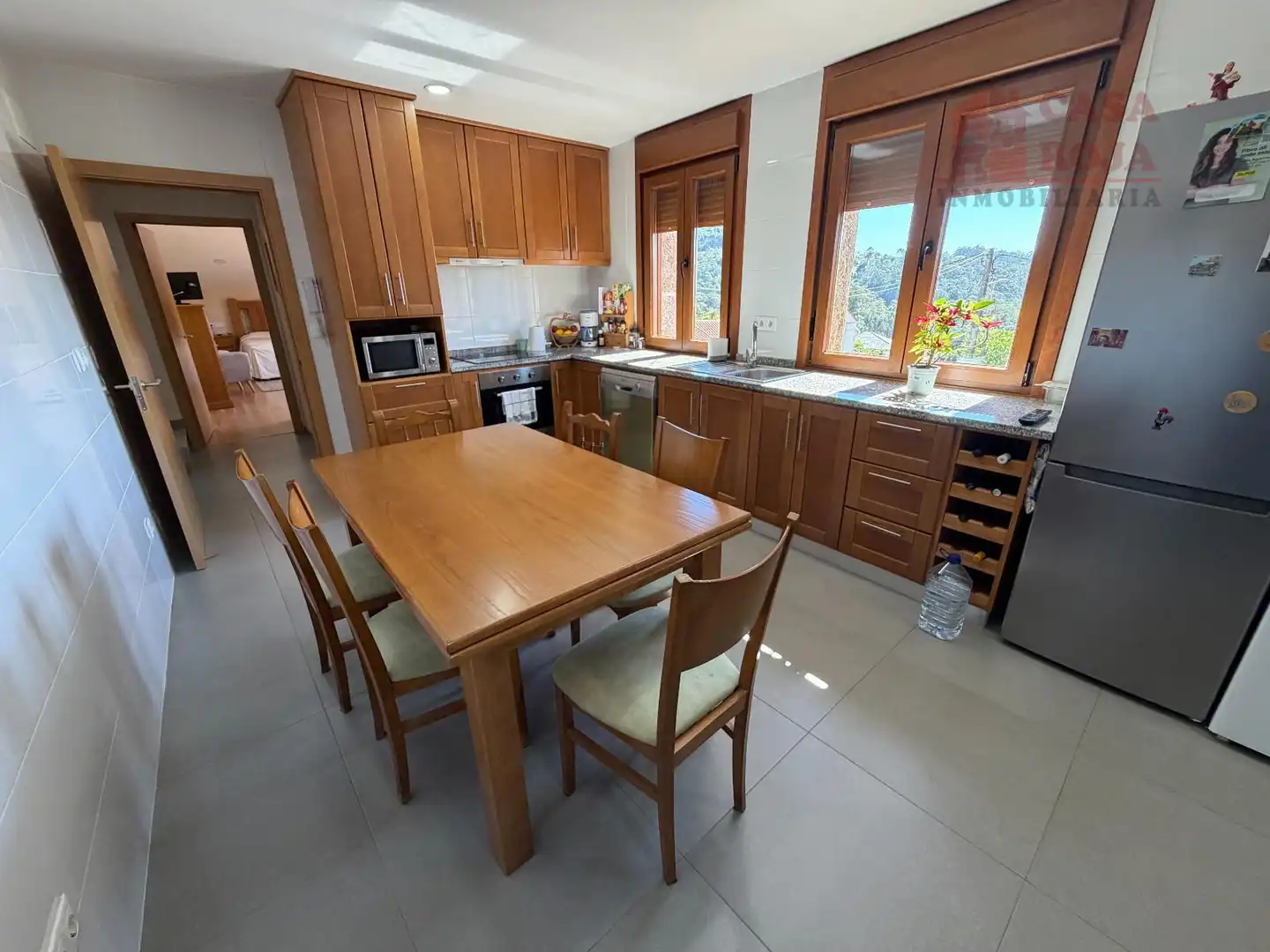 Cocina de Casa o chalet en venta en Marín con Calefacción, Trastero y Amueblado