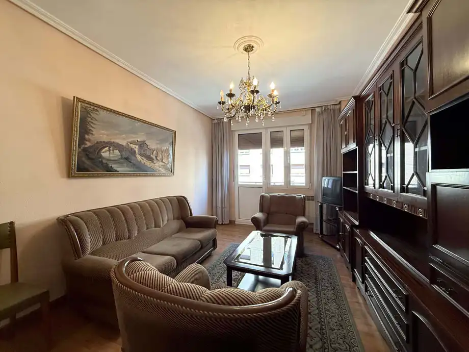 Living room of Flat for sale in Vitoria - Gasteiz  with Heating, Storage room and Furnished
