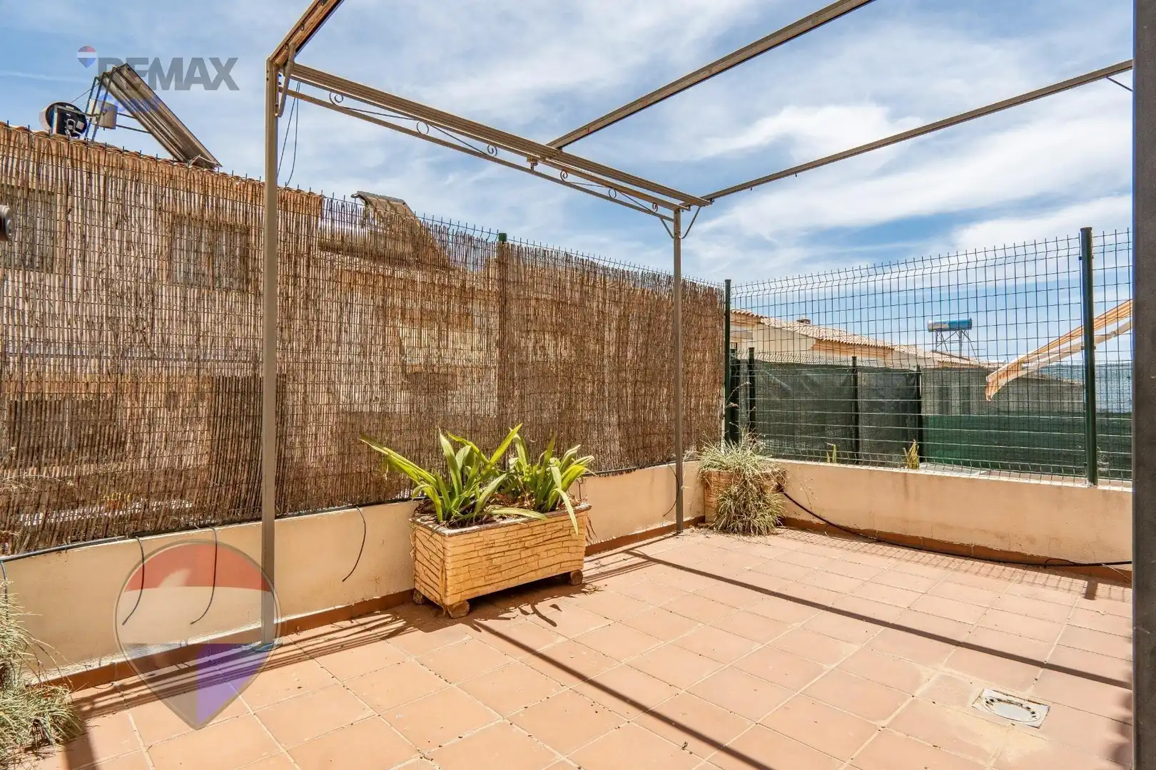 Terrasse von Einfamilien-Reihenhaus zum Verkauf in Rincón de la Victoria mit Klimaanlage, Terrasse und Abstellraum