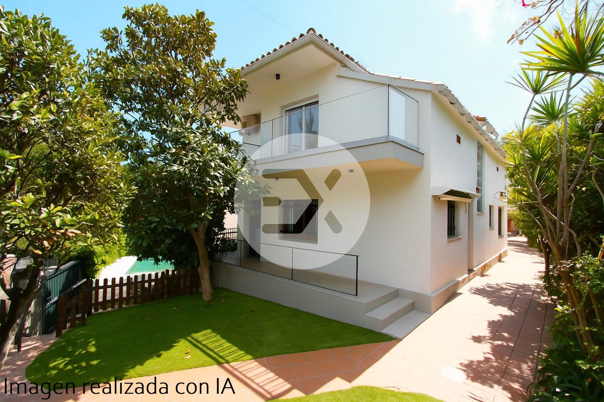 Jardí de Casa o xalet en venda en Castelldefels amb Aire condicionat, Calefacció i Jardí privat