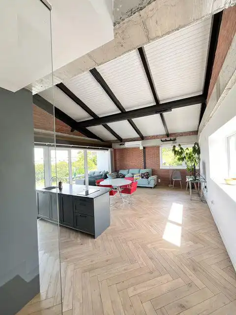 Sala d'estar de Casa o xalet en venda en Gijón  amb Calefacció i Terrassa