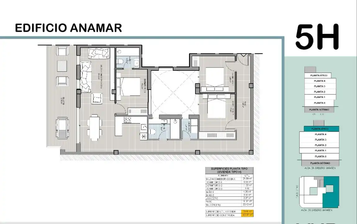 Apartment with pool for sale in Playa del Acequión, Náufragos y Rocío del Mar, imagen 23