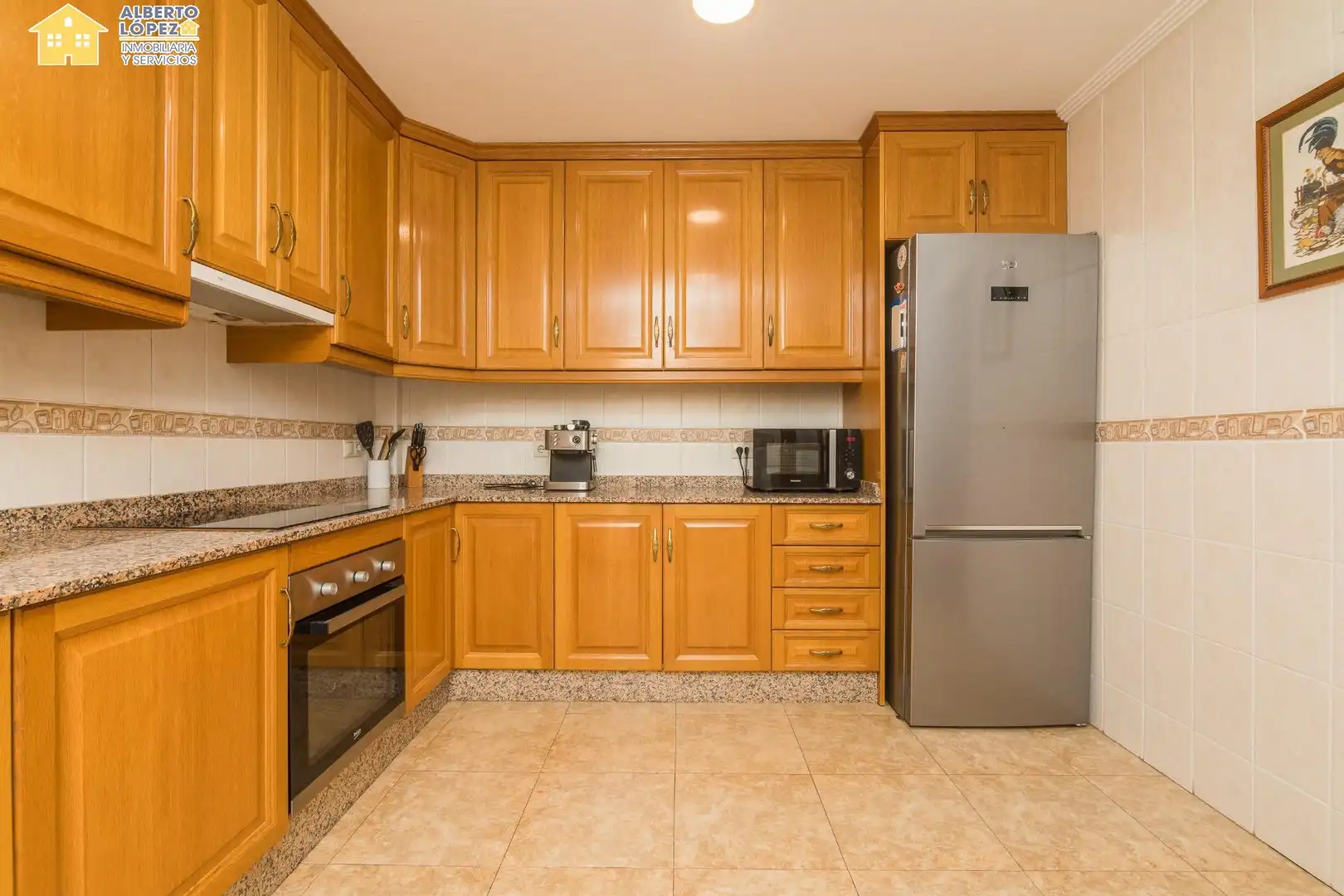 Cocina de Casa adosada en venta en Elche / Elx con Aire acondicionado, Calefacción y Balcón