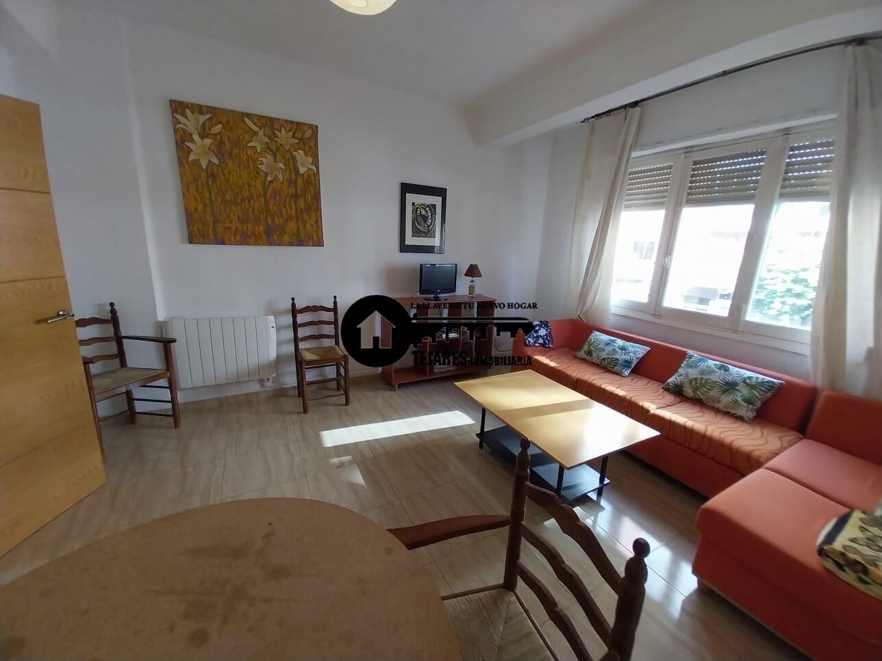 Sala d'estar de Pis en venda en  Albacete Capital amb Calefacció i Balcó