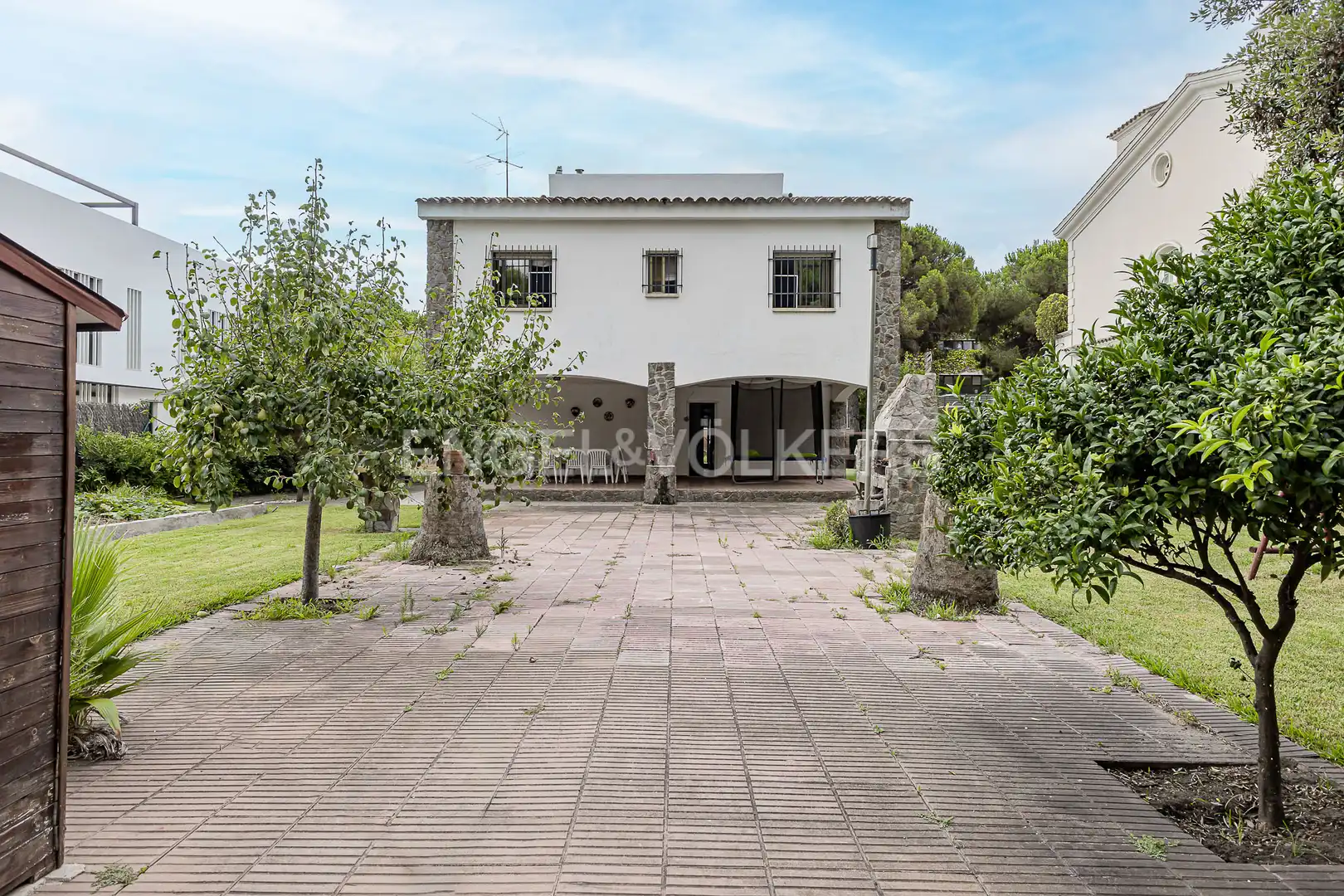 Exterior view of Houses for sale in Gavà  with Heating