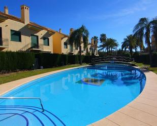 Swimming pool of Single-family semi-detached for sale in Jávea / Xàbia