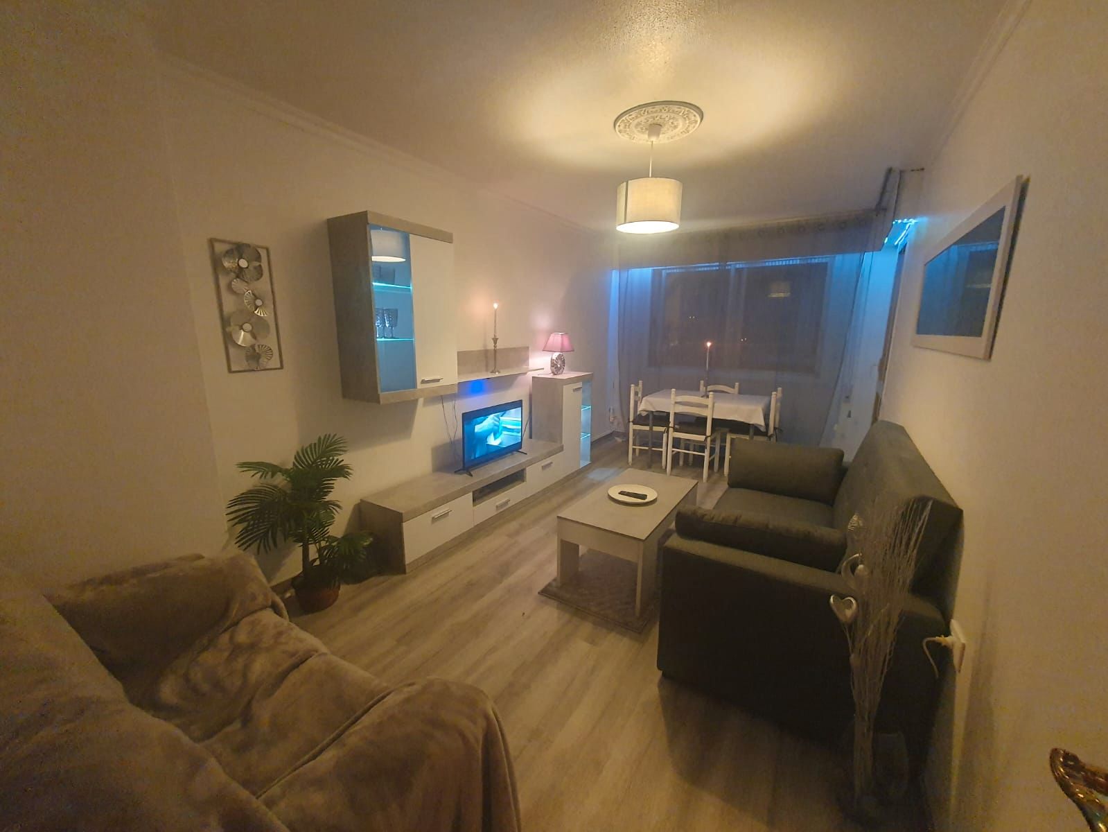 Living room of Flat to rent in Vigo   with Balcony