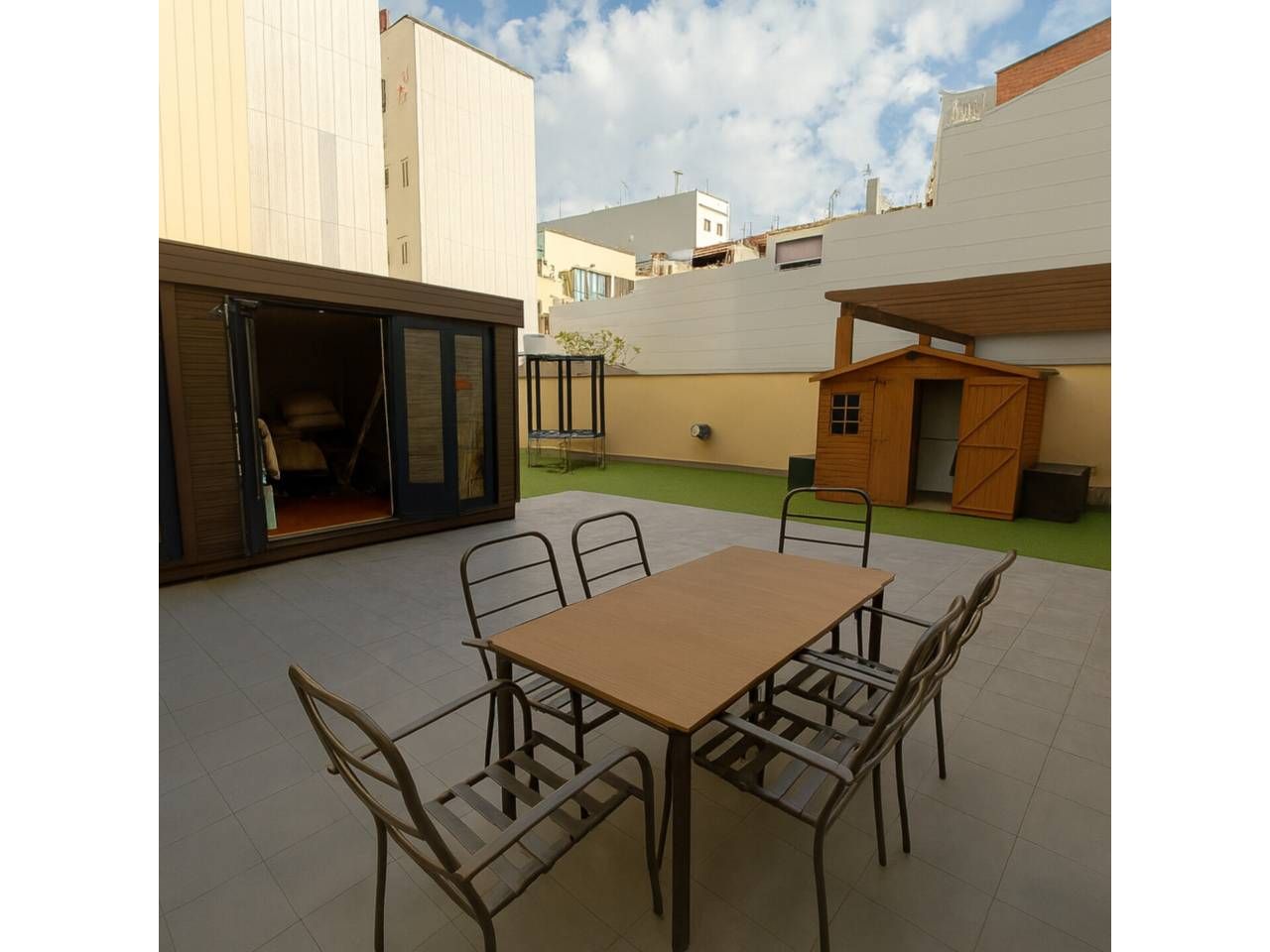Terraza de Piso en venta en Badalona con Aire acondicionado, Calefacción y Parquet