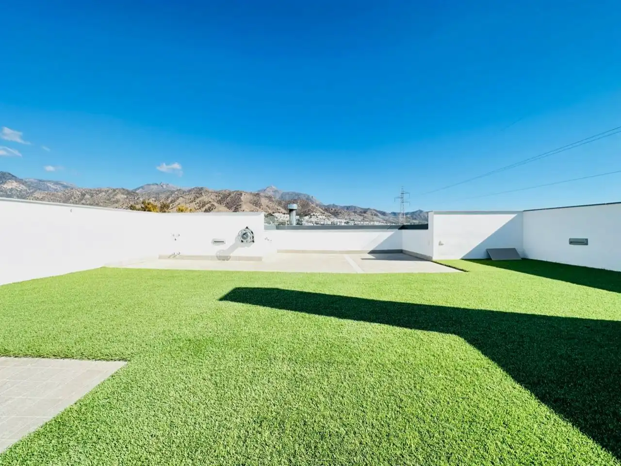 Terraza de Casa o chalet en venta en Nerja con Aire acondicionado, Jardín privado y Trastero