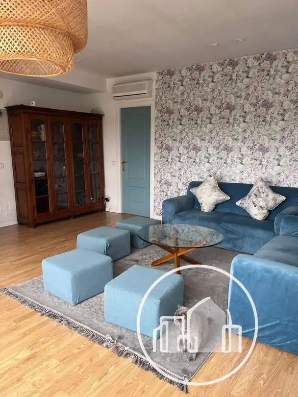 Living room of Flat for rent in La Moraleja  with Air Conditioner, Heating and Private garden