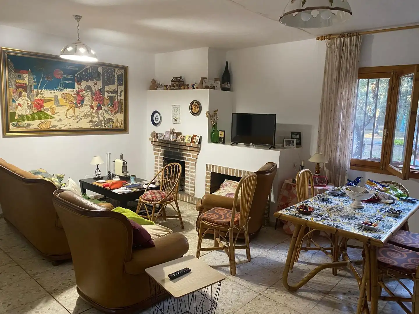 Living room of Country homes for sale in Sancedo  with Private garden, Swimming Pool and Furnished