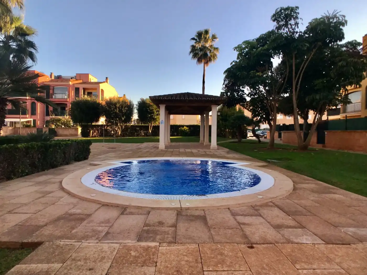 Swimming pool of Flat for rent in Sa Torre