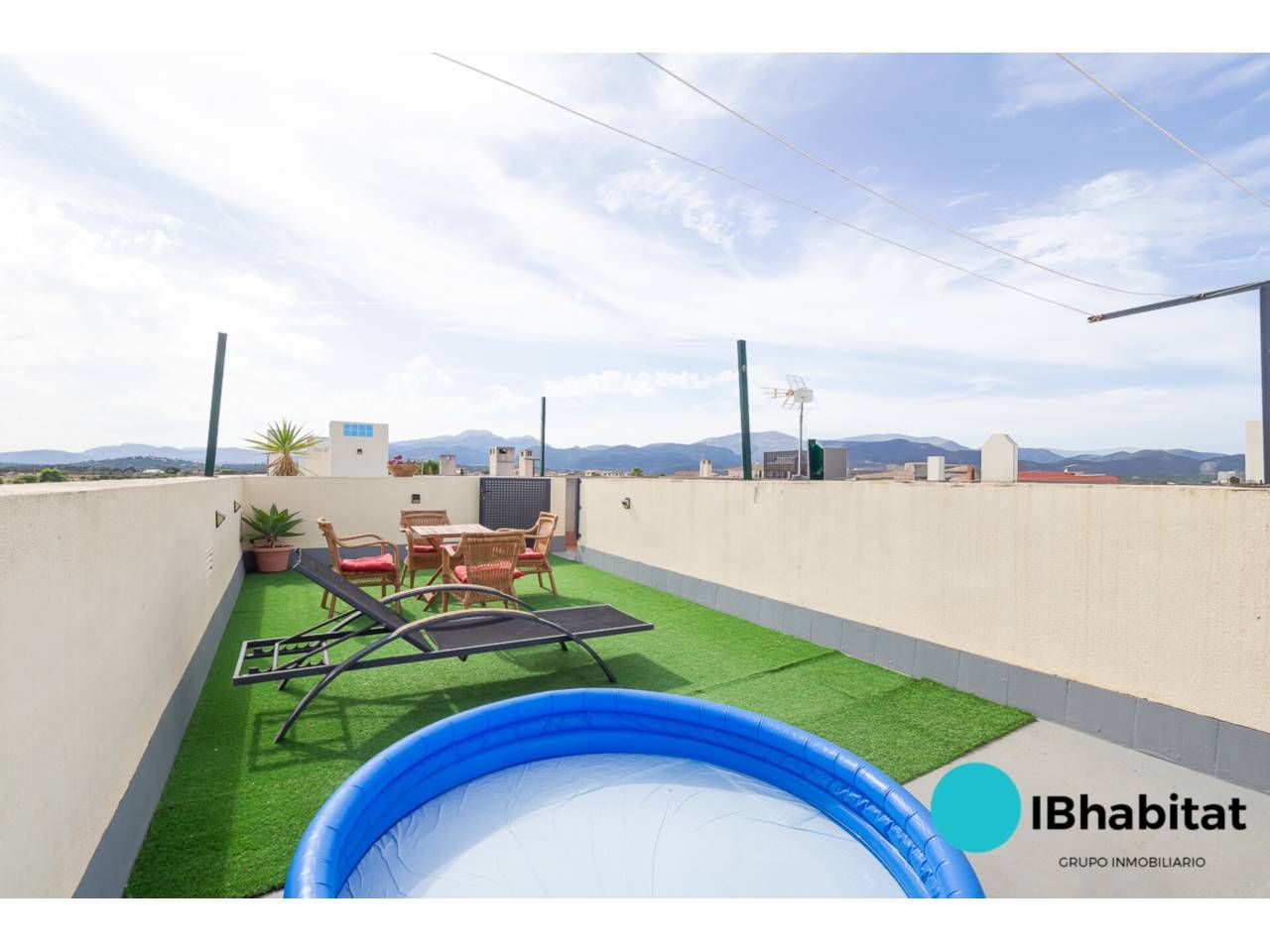 Terrace of Flat for sale in Sa Pobla  with Air Conditioner, Terrace and Storage room