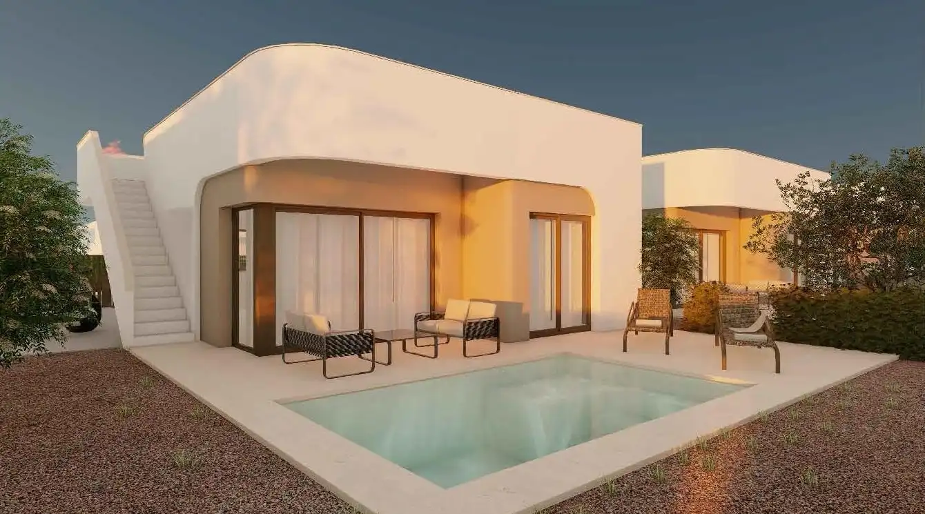 Casa o xalet en venda en Fuente Álamo de Murcia amb Jardí privat, Terrassa i Piscina