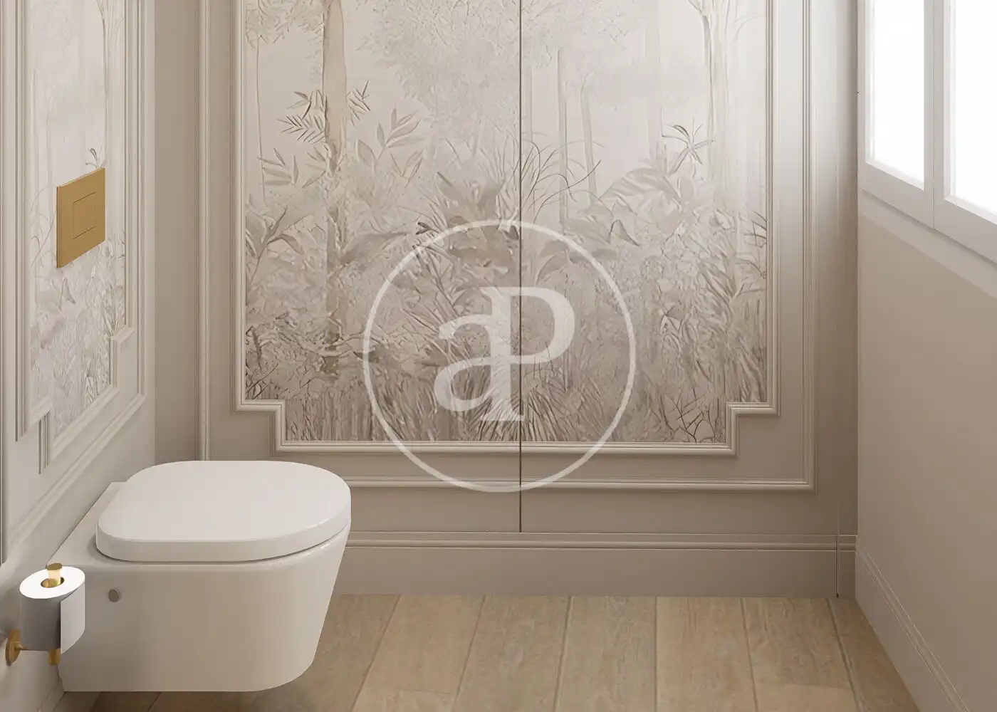 Bathroom of Flat for sale in Madrid  with Air Conditioner, Heating and Furnished