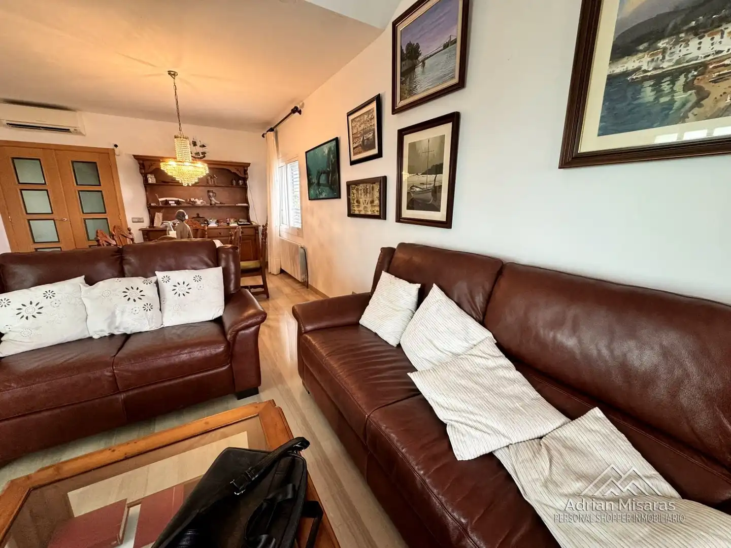 Sala de estar de Casa o chalet en venta en Sant Jaume d'Enveja con Aire acondicionado, Calefacción y Jardín privado