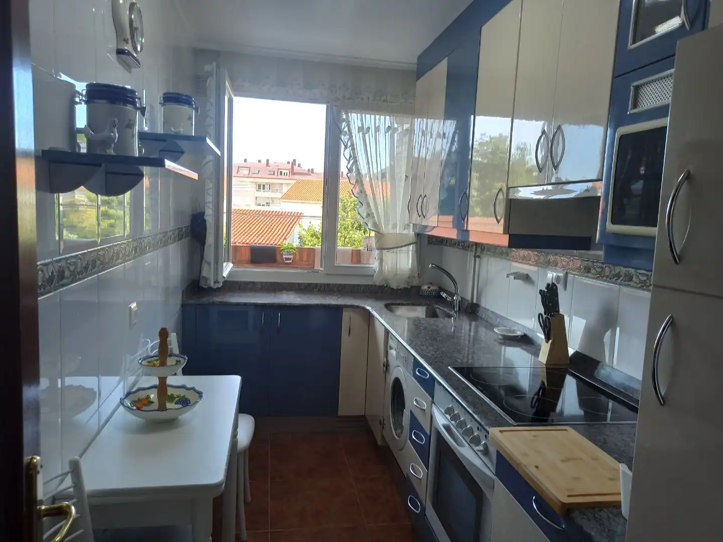 Kitchen of Flat for rent in Bareyo  with Heating, Private garden and Terrace