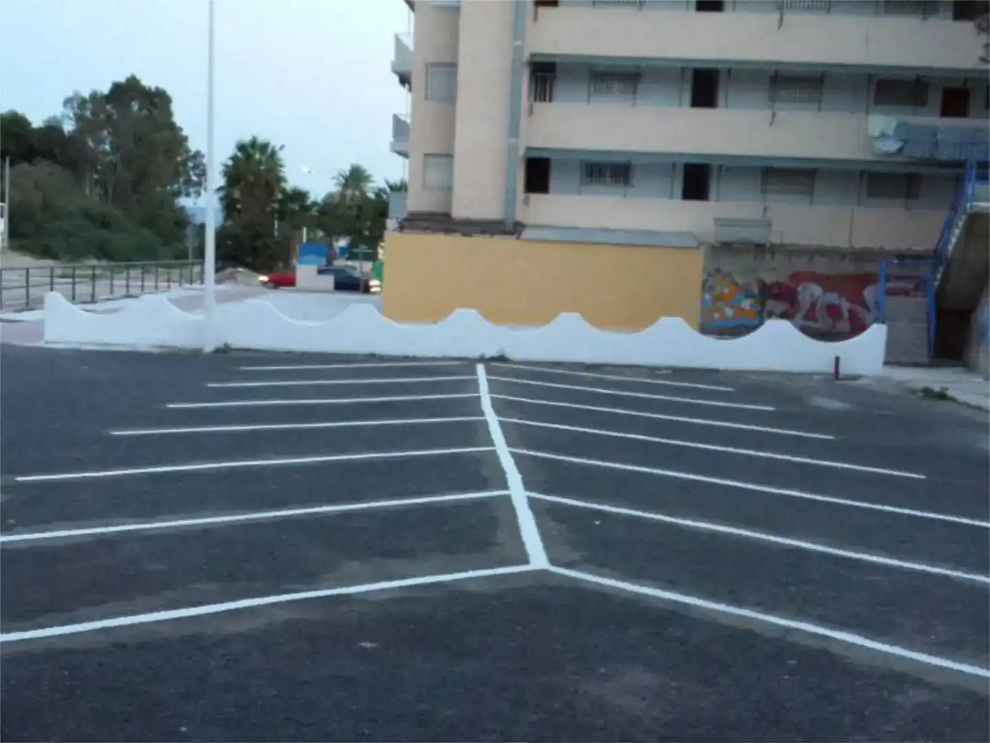 Parking of Flat for rent in Mazarrón  with Air Conditioner, Storage room and Furnished