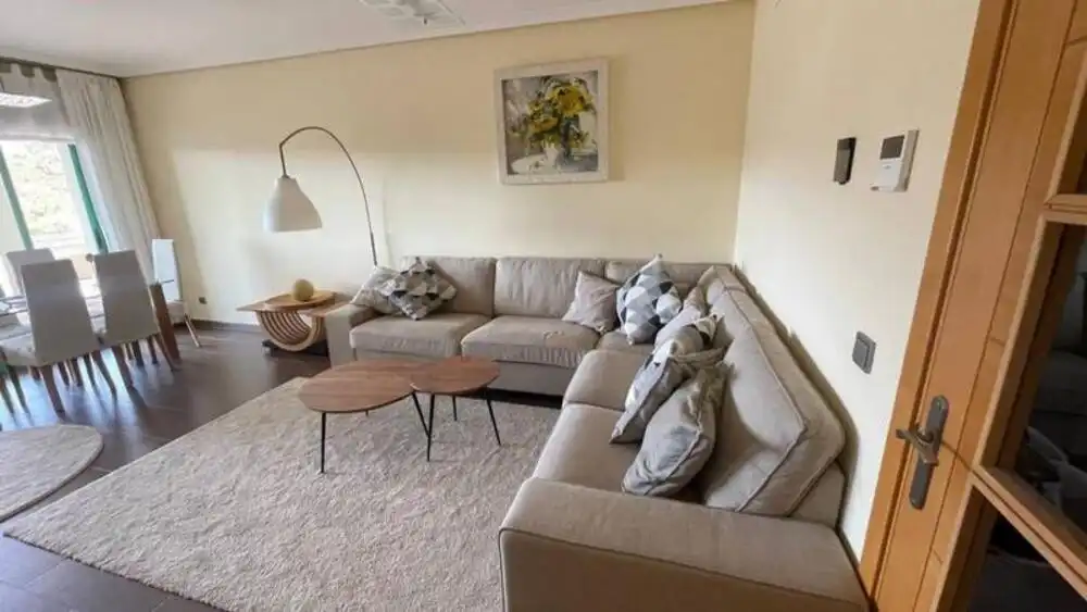Sala d'estar de Apartament de lloguer en Selwo