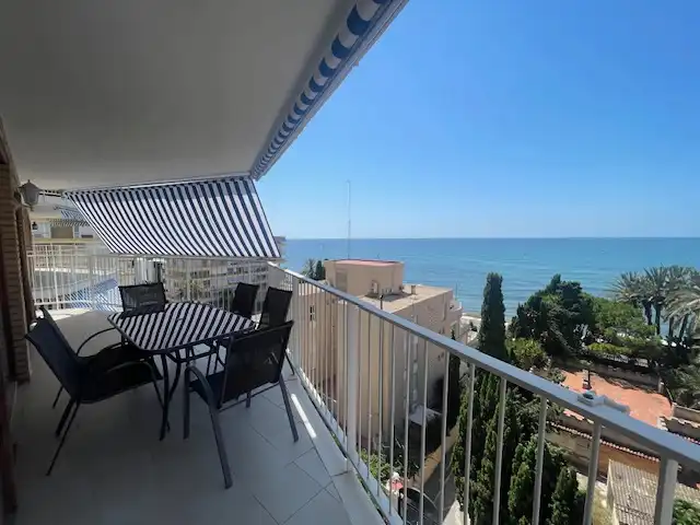 Terrasse von Wohnung zur Miete in El Campello mit Terrasse, Möbliert und Haustiere erlaubt