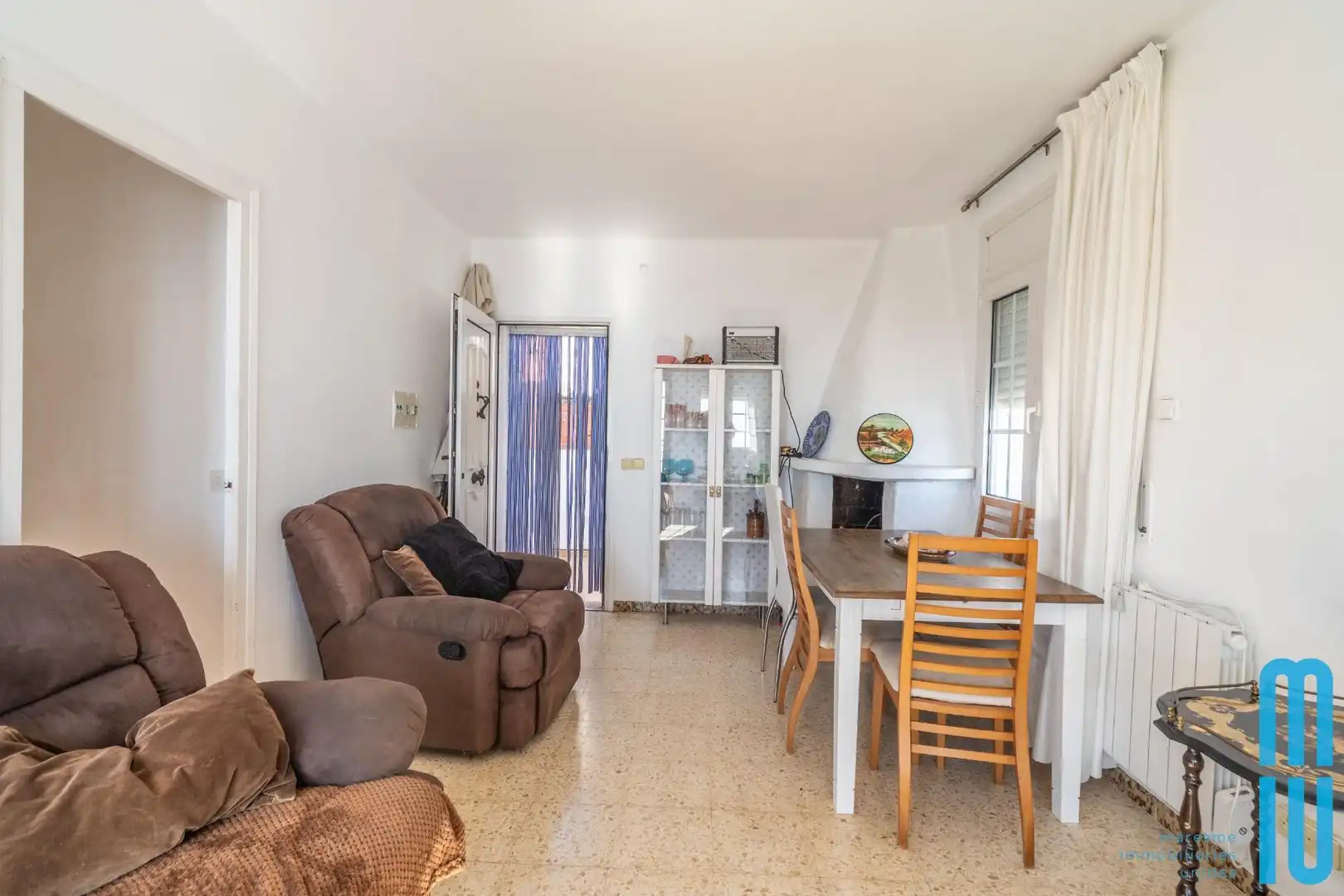 Sala de estar de Casa o chalet en venta en Pineda de Mar con Calefacción, Jardín privado y Terraza